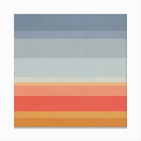 Colored Stripes - Candy02 Canvas Print