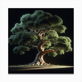 Tree - Tree Stock Videos & Royalty-Free Footage Canvas Print