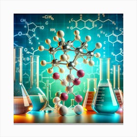 Chemistry Laboratory 3 Canvas Print