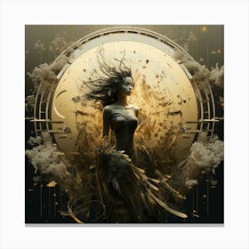 Ethereal Woman Canvas Print