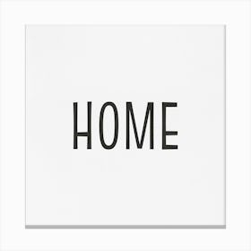 Home- 01 Canvas Print