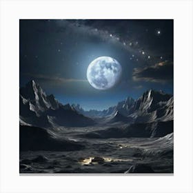 Full Moon 1 Canvas Print