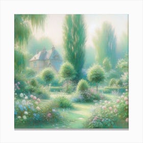 Garden In The Sun Canvas Print