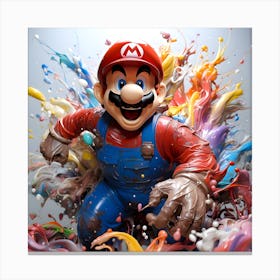 Mario Bros 22 Canvas Print