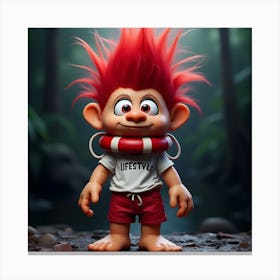 Trolls 3 Canvas Print