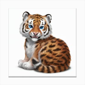 Tiger Cub 6 Canvas Print