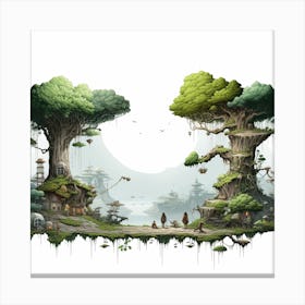 Tree Forest Canvas Print