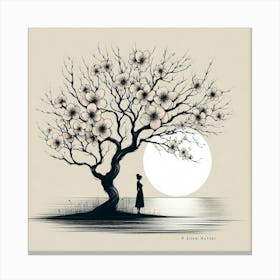 Cherry Blossom Tree 4 Canvas Print