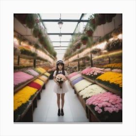 Flower Shop Canvas Print