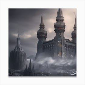 Fantasy Castle Canvas Print