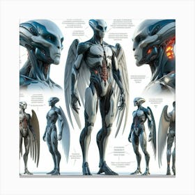 Alien Concept Art 1 Canvas Print