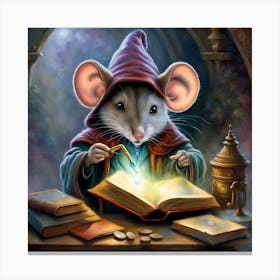 Wizard Mouse Canvas Print