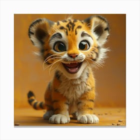 Tiger Cub 21 Canvas Print