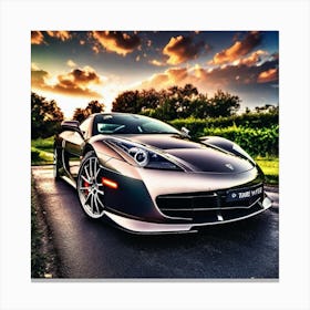 Ferrari Canvas Print