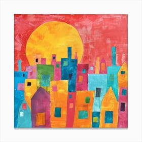 Cityscape 17 Canvas Print