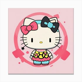 Hello Kitty 4 Canvas Print