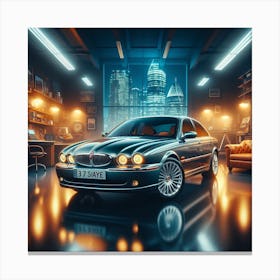 Jaguar Xj Canvas Print