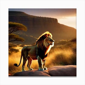 Lion King 17 Canvas Print