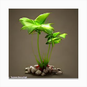 Green Plant Canvas Print