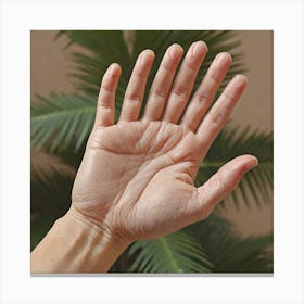Hand Of A Woman Canvas Print