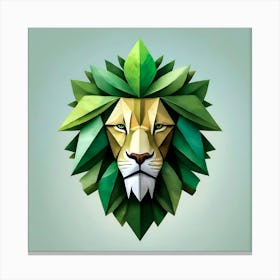 Lion Head 5 Canvas Print