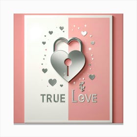 True Love 1 Canvas Print