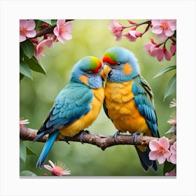 Love is in the air Canvas Print