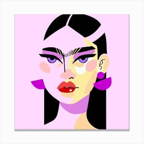 Asian Woman Canvas Print