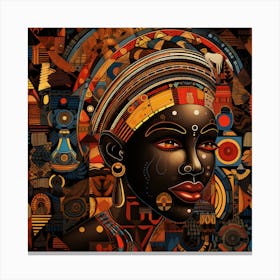 African Woman 29 Canvas Print