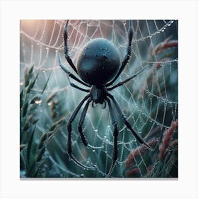 Black Widow Spider 2 Canvas Print