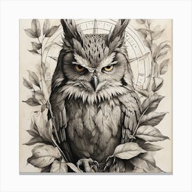 Owl animal Canvas Print