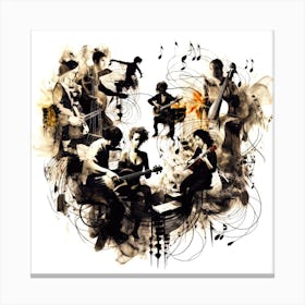 Music Union - Musicians 1st Class Canvas Print