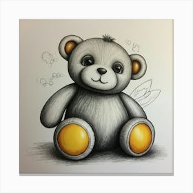 Teddy Bear 1 Canvas Print