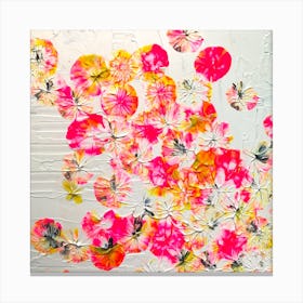 Cherry Blossom Square Canvas Print
