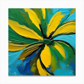 Yellow Flower Canvas Print