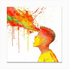 Splatter 2 Canvas Print