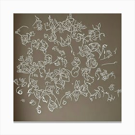 Floral Wall Art 8 Canvas Print