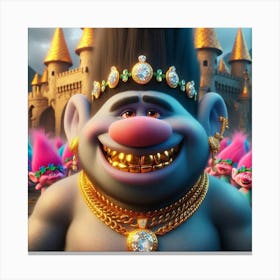 Trolls 4 Canvas Print