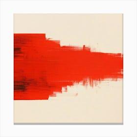 'Red' Canvas Print