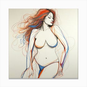 Sexy Woman 4 Canvas Print