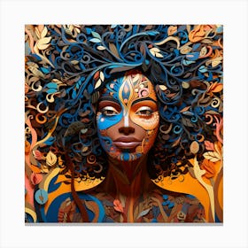 Afrofuturism 125 Canvas Print