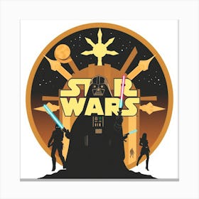 Star Wars 34 Canvas Print