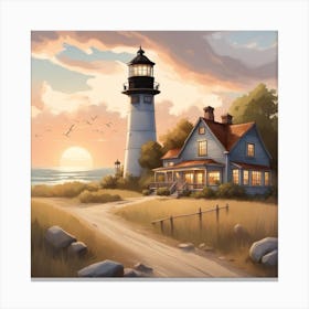 Lighthouse 5 Canvas Print