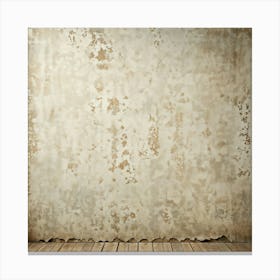 Ancient Pattern Wallpaper Featuring Clean Empty Sheets Blanketed Across A Wall Mimicking Aged Card (5) Canvas Print