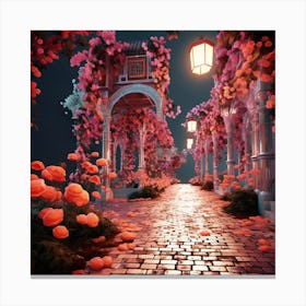 Rose City Canvas Print