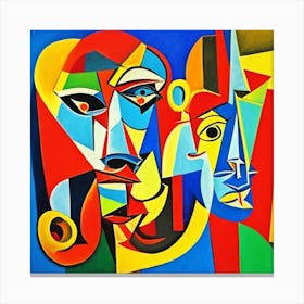 Abstracting Picasso’s genius Canvas Print