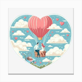 Valentine'S Day Canvas Print