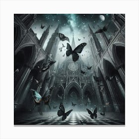 Cathedral Of Butterflies Canvas Print