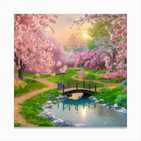 Springtime Serenity01 Canvas Print