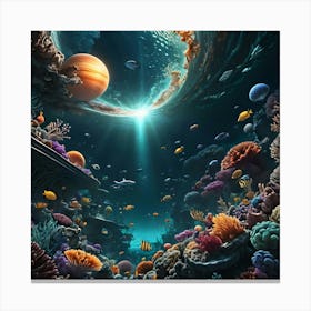 Depths Of The Imagination 12 Canvas Print